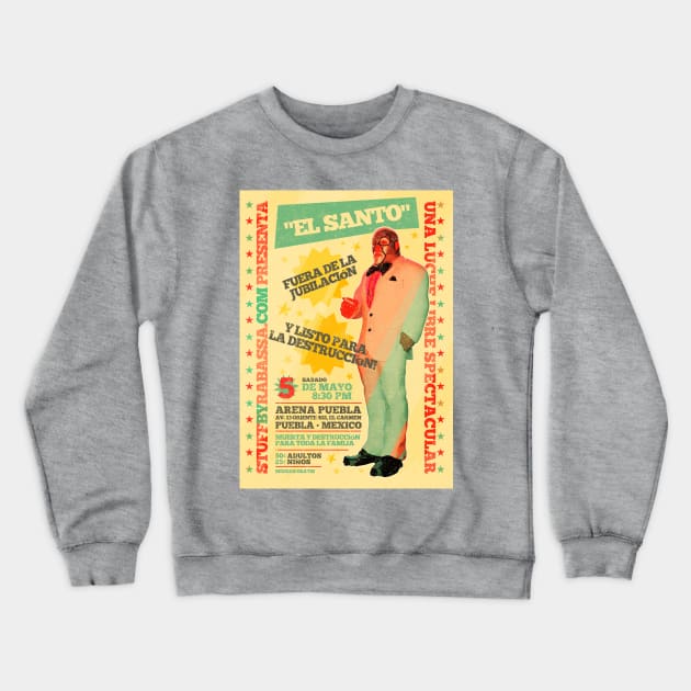 El Santo Crewneck Sweatshirt by Rabassa